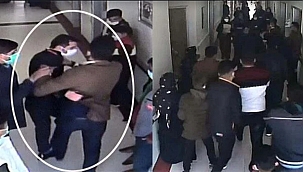Şanlıurfa'da hastanede 20 hasta yakını, güvenlik görevlisini dövdü
