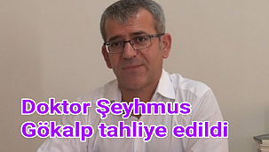 Doktor Şeyhmus Gökalp tahliye edildi