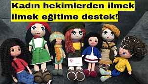 Kadın hekimlerden ilmek ilmek eğitime destek!