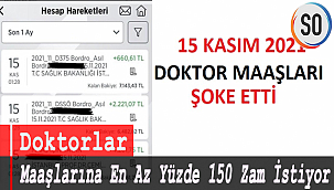 Doktorlar Maaşlarına En Az Yüzde 150 Zam İstiyor
