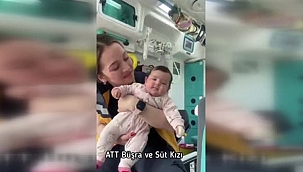Acil tıp teknikeri, terk edilmiş bebeğe sütannelik yaptı.
