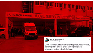 Doktor tartıştığı meslektaşını darbederek ağır yaraladı.