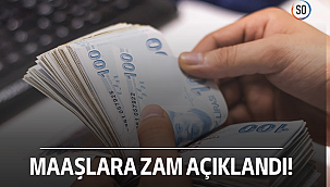 Maaşlara zam açıklandı!