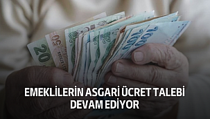 Emeklilerin Asgari Ücret Talebi Devam Ediyor