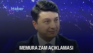 Memur'a zam açıklaması