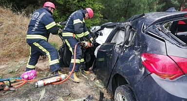 MUĞLA'DA TRAJİK KAZA SAĞLIKÇI AİLE HAYATINI KAYBETTİ!