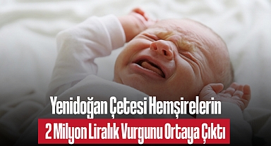 Yenidoğan Çetesi Hemşirelerin 2 Milyon Liralık Vurgunu Ortaya Çıktı