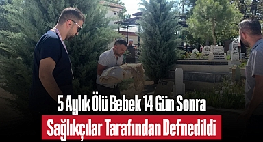 Karaman’da Hastane Tuvaletinde Ölü Doğan 5 Aylık Bebek 14 Gün Sonra Defnedildi